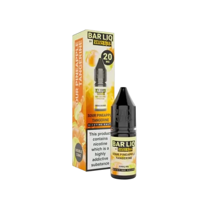 Sour Pineapple Tangerine Nic Salt E-Liquid by Bar Liq