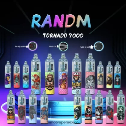 Fumot Tornado Disposable Vaporizer Pen 7000 14ml (1 Piece) Strawberry Grape H0XPTX99 Fumot Flavors