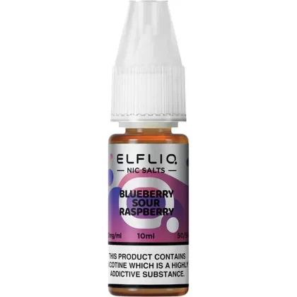 Blueberry Sour Raspberry ELFLIQ by Elf Bar E-Liquid 10ml