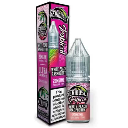 White Peach Raspberry Nic Salt 10ml