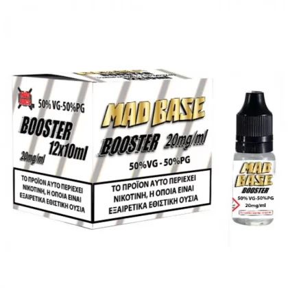 MAD Base 20mg 50%vg – 50%pg