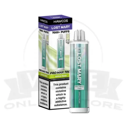 Apple Pear HAWCOS X Lost Mary Pro Max 7K Puff Vape Kit