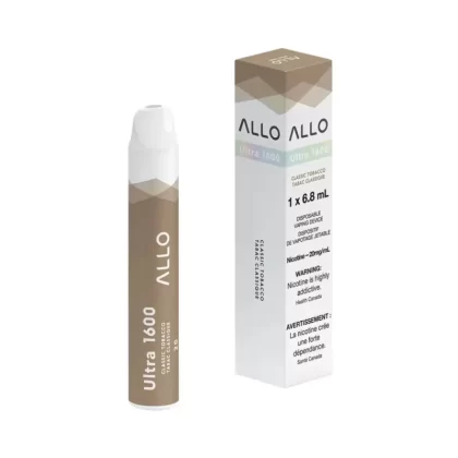 ALLO ULTRA 1600 - Classic Tobacco Disposable Vape