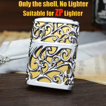 3D Tang Grass Design Lighter Shell