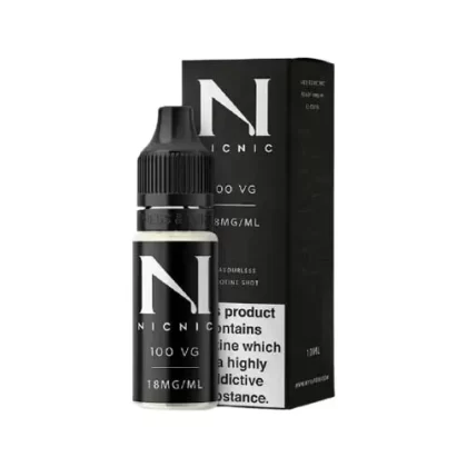 100 VG 18mg Nicotine Shot 10ml