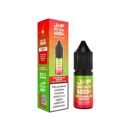 Watermelon Breeze Bar Salts Nic Salt E-Liquid by Juice N Power