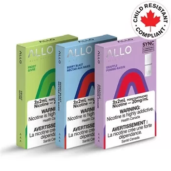 Allo Sync Pod Pack 3 Pods Per Pack STLTH Compatible