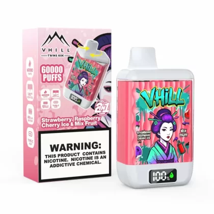 VHILL 60000 puffs 2 in 1TWINS 2-in-1 Disposable Vape