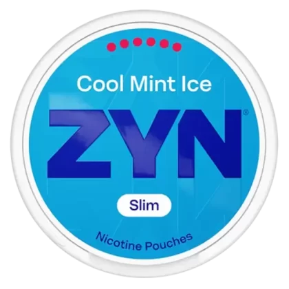 ZYN Cool Mint Ice Slim S6 Nicotine Pouches - UK