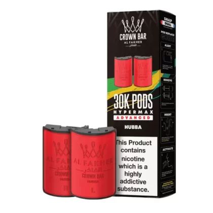 Al Fakher 30k Hypermax Prefilled Pods Hubba