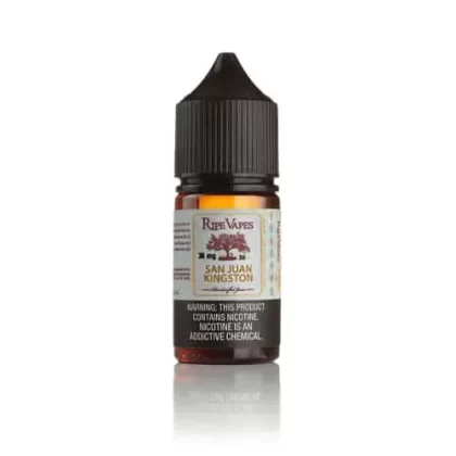 سالت تنباکوی خالص ادویه های گرم رایپ ویپز | RIPE VAPES WHITE GOLD TOBBACO (SAN JUAN KINGSTON