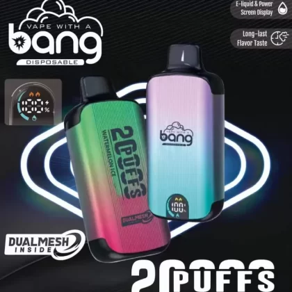 Bang 20000 Puffs 20k Disposable Vape Kit: The Ultimate Long-Lasting Vaping Experience