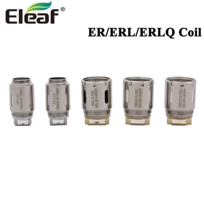 5pcs Eleaf ER 0.3ohm SS316 Coil