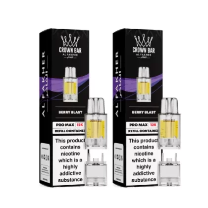 Al Fakher Crown Bar Pro Max 12k Replacement Pods Pack of 5
