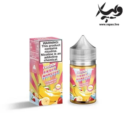سالت موز توت فرنگی یخ فروت مانستر Frozen Fruit Monster Strawberry Banana ICE