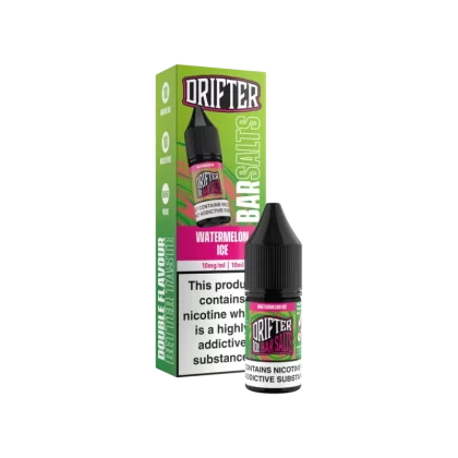 Watermelon Ice Nic Salt E-Liquid by Drifter Bar Salts
