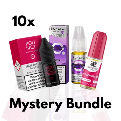 10x Premium eLiquid 10ml Mystery Bundle