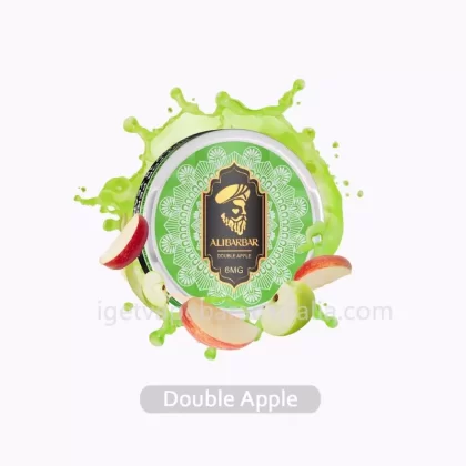 Alibarbar 36mg Nicotine Pouches Crisp and Refreshing Double Apple