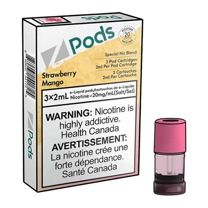 Z POD 2% 3 X 2ML – STRAWBERRY MANGO
