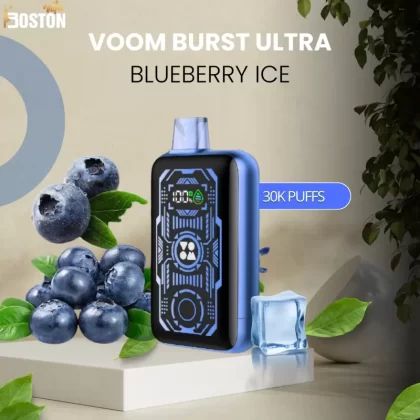 Voom Burst Ultra Blueberry Ice 30k Puffs Vape