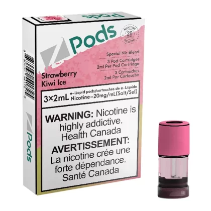 Z POD 2% 3 X 2ML – STRAWBERRY KIWI ICE