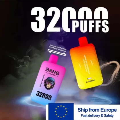Bang Leader 32K EU Dual-Flavor Disposable Vape | 32000 Puffs | rich taste | Fast EU Warehouse Shipping