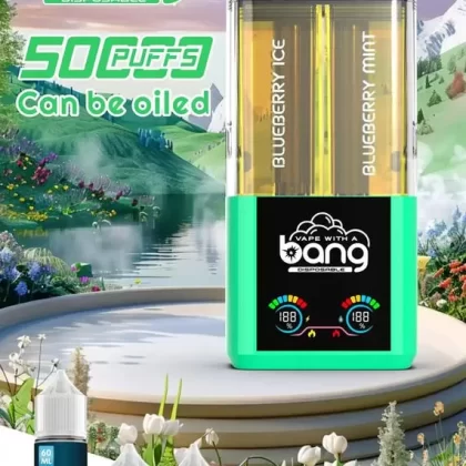 Bang B50000 Disposable Vape Kit – 50,000 Puffs, Rechargeable