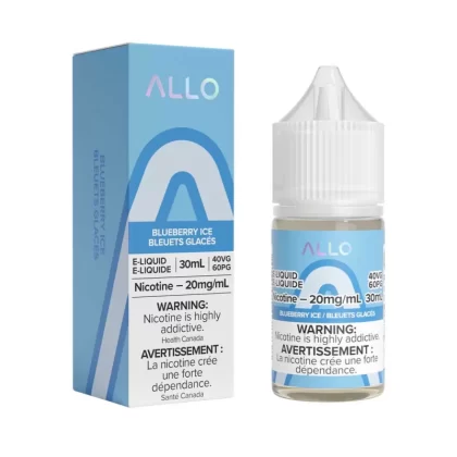 Allo e-liquid Blueberry Ice 20mg/mL 30mL (Provincial)