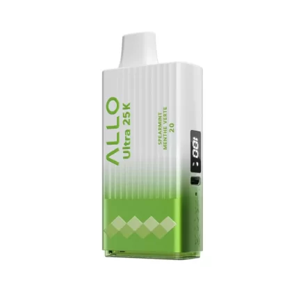 ALLO ULTRA 25K - Spearmint Disposable Vape