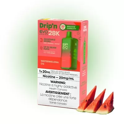 Watermelon CG Drip’n EVO 28K Disposable By Envi