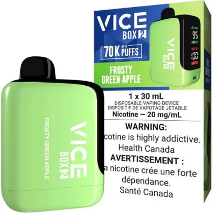 VICE BOX 2 DISPOSABLE – Frosty Green Apple