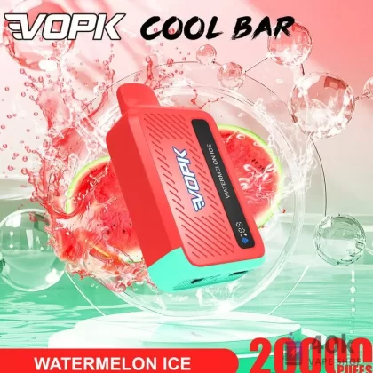 VOPK COOL BAR 20000 Rechargeable Vape with Mesh Coil & Adjustable Airflow
