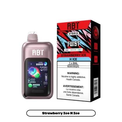 ABT Twist Hybrid 40K – Strawberry Ice & H Ice