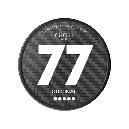77 Ghost Mini Extra Strong Nicotine Pouches Box of 10