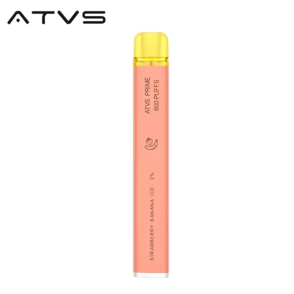 ATVS PRIME Disposable Vape 800 Puffs – Strawberry Banana Ice