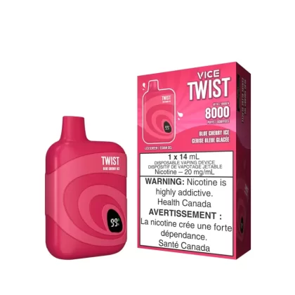 Vice Twist Blue Cherry Ice Disposable Vape Pen