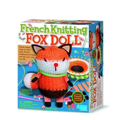 4M French Knitting Fox Doll ของเล่นเสริมพัฒนาการถักไหมพรม