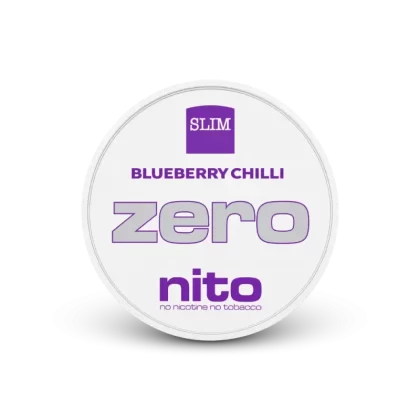 Zeronito sáčky bez nikotinu Blueberry Chilli Slim