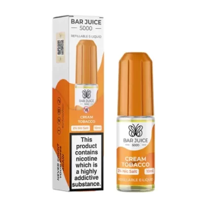 Bar Juice 5000 Cream Tobacco Nic Salt 10ml