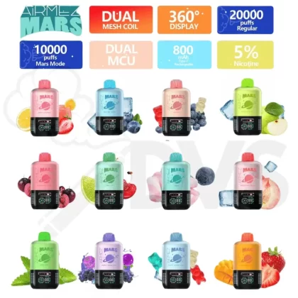 AiRMEZ Mars 20000 Puffs Vape Dubai