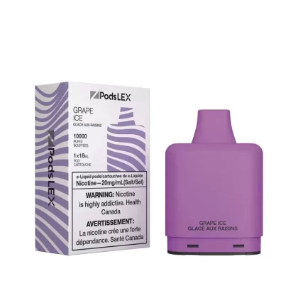 Z Pods LEX Grape Ice Disposable Vape Pod
