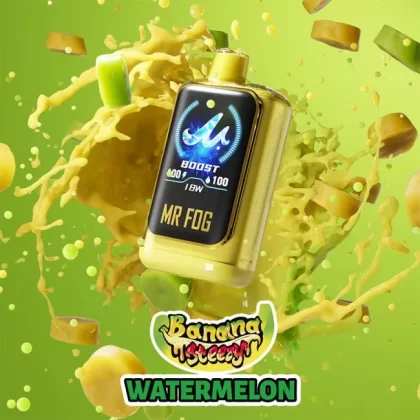 Banana Steezy Watermelon Mr Fog Nova 36K Disposable Vape( )