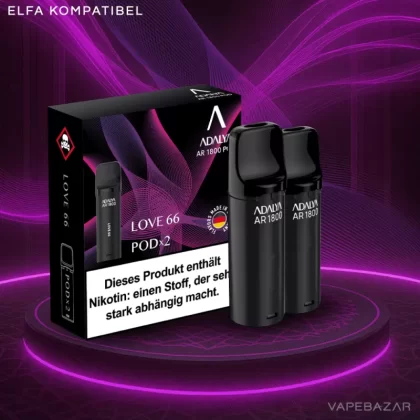 Adalya Alpha Pods – Love66 – (2er Pack)