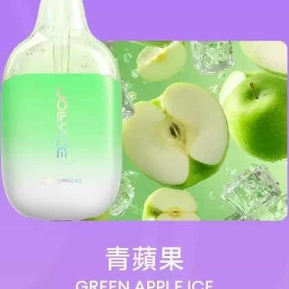 正品JOLLYICE 4000口超薄外观冰爽口味冰爆平替款4000口可视化油仓一次性电子烟-多口味可选