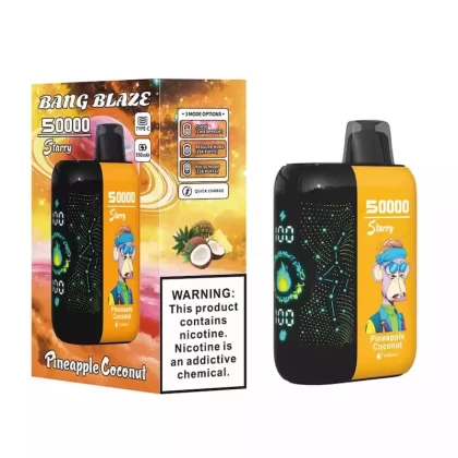 Bang Blaze Starry 50000 Puffs 50k LED Display Disposable Vape OEM ODM