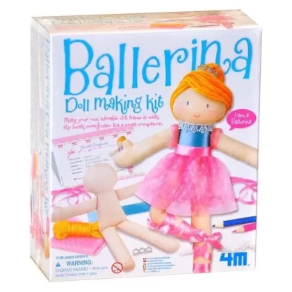 4M Doll Making Kit Ballerina ของเล่น ทำชุดตุ๊กตาเจ้าหญิง