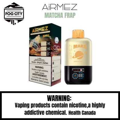 AiRMEZ Mars Disposable |Matcha Frap 20K Puffs