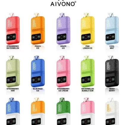 AIVONO 20000 Puffs Dual Mesh Rechargeable Disposable Vape Wholesale