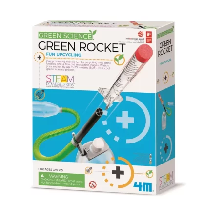 4M Green Science Green Rocket ชุดของเล่น เสริมทักษะสร้างจรวด