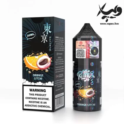 سالت ریمیکس پرتقال لیچی توکیو Tokyo Remix Orange Litchi